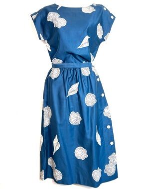 Vintage Tori Richards Honolulu for Liberty House Top and Skirt Set Size 6